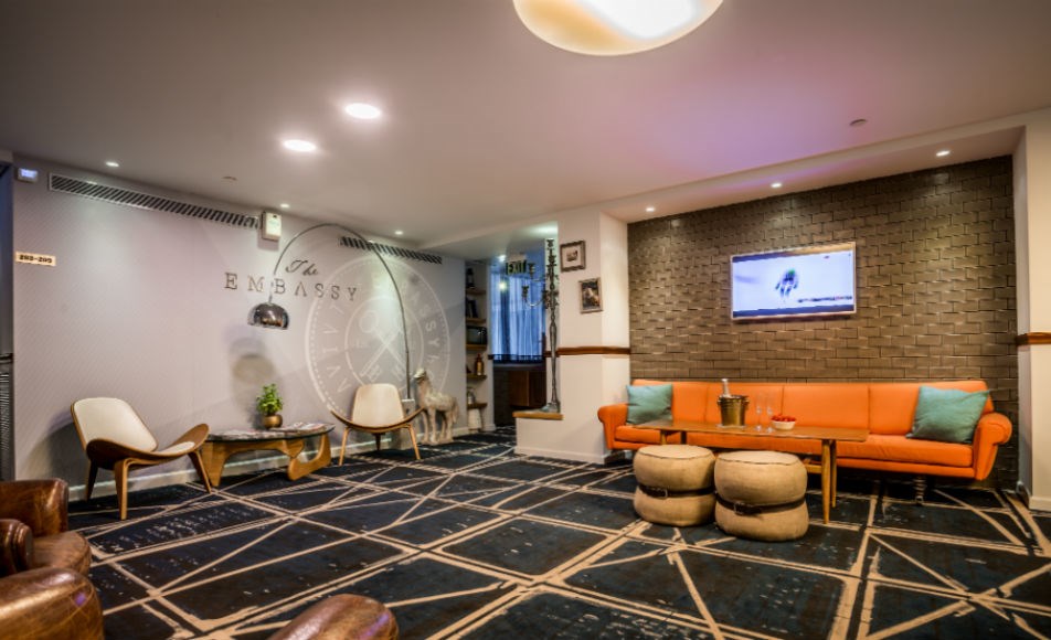 Boutique Hotel in Central Tel Aviv - Upper lobby  